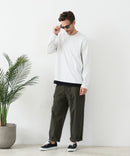 【汗染みの目立ちにくいTシャツ ZEROSTAIN/ゼロステイン】フェイクレイヤードＢＩＧロンＴ 防汚 ＵＶカット