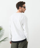 【汗染みの目立ちにくいTシャツ ZEROSTAIN/ゼロステイン】フェイクレイヤードＢＩＧロンＴ 防汚 ＵＶカット