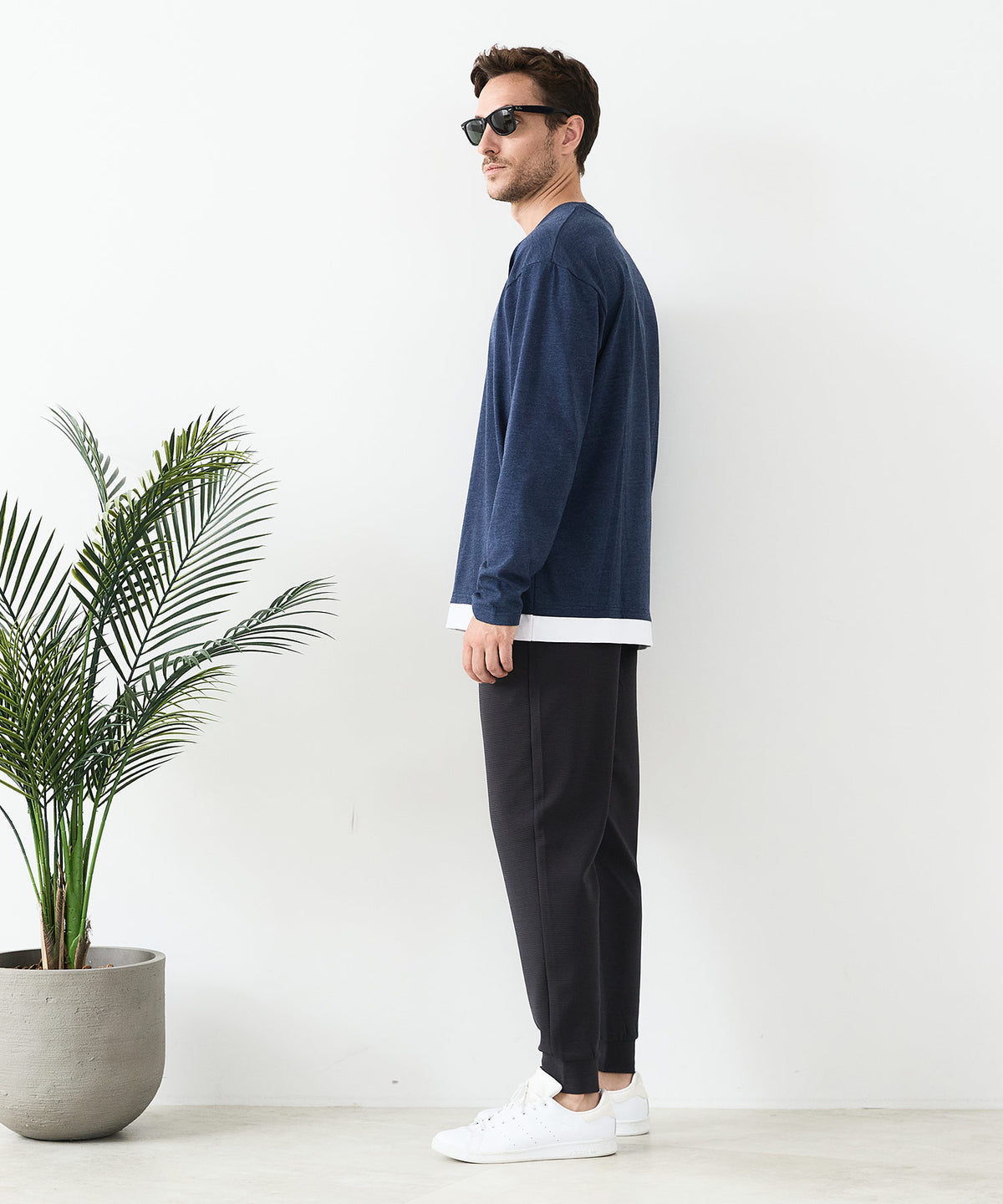 BLUE STANDARD/ブルースタンダード】ドライリップルジョガーパンツ