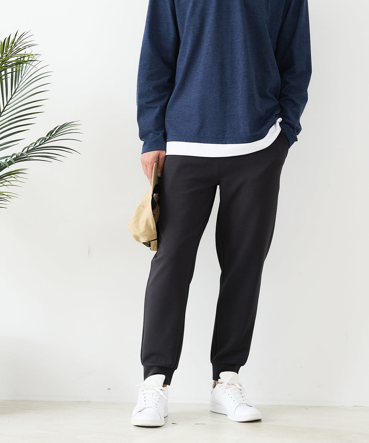 BLUE STANDARD/ブルースタンダード】ドライリップルジョガーパンツ