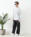 【汗染みの目立ちにくいTシャツ ZEROSTAIN /ゼロステイン】モックネック ロンT 防汚 ＵＶカット