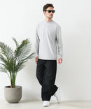 【汗染みの目立ちにくいTシャツ ZEROSTAIN /ゼロステイン】モックネック ロンT 防汚 ＵＶカット