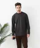 【汗染みの目立ちにくいTシャツ ZEROSTAIN /ゼロステイン】モックネック ロンT 防汚 ＵＶカット