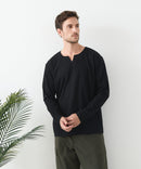 【汗染みの目立ちにくいTシャツ ZEROSTAIN/ゼロステイン】キーネック ロンT 防汚 ＵＶカット