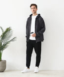 接触冷感 COOLスムース フルジップパーカー 【Blue Standard/ブルースタンダード】冷房対策 紫外線対策 日差し対策 夏