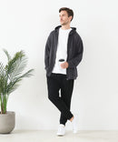 接触冷感 COOLスムース フルジップパーカー 【Blue Standard/ブルースタンダード】冷房対策 紫外線対策 日差し対策 夏