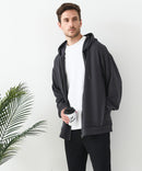 接触冷感 COOLスムース フルジップパーカー 【Blue Standard/ブルースタンダード】冷房対策 紫外線対策 日差し対策 夏