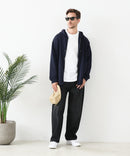 接触冷感 COOLスムース フルジップパーカー 【Blue Standard/ブルースタンダード】冷房対策 紫外線対策 日差し対策 夏