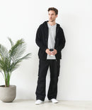 接触冷感 COOLスムース フルジップパーカー 【Blue Standard/ブルースタンダード】冷房対策 紫外線対策 日差し対策 夏