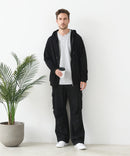 接触冷感 COOLスムース フルジップパーカー 【Blue Standard/ブルースタンダード】冷房対策 紫外線対策 日差し対策 夏