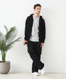 接触冷感 COOLスムース フルジップパーカー 【Blue Standard/ブルースタンダード】冷房対策 紫外線対策 日差し対策 夏