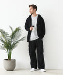 接触冷感 COOLスムース フルジップパーカー 【Blue Standard/ブルースタンダード】冷房対策 紫外線対策 日差し対策 夏