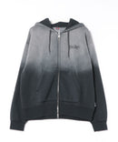 【BENDAVIS/ベンデイビス】パウダーブリーチ加工 バックプリント フルジップパーカー フーディー