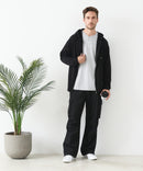 接触冷感 COOLスムース フルジップパーカー 【Blue Standard/ブルースタンダード】冷房対策 紫外線対策 日差し対策 夏