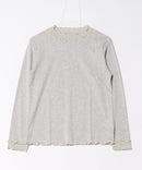 【C-FORT POINT/フォートポイント】ハイネック メロウ配色 プルオーバートップス