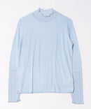 【C-FORT POINT/フォートポイント】シアー 切り替え ハイネック プルオーバー