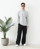 【汗染みの目立ちにくいTシャツ ZEROSTAIN/ゼロステイン】ヘンリーネック ロンT 防汚 ＵＶカット