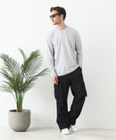 【汗染みの目立ちにくいTシャツ ZEROSTAIN/ゼロステイン】ヘンリーネック ロンT 防汚 ＵＶカット