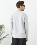 【汗染みの目立ちにくいTシャツ ZEROSTAIN/ゼロステイン】ヘンリーネック ロンT 防汚 ＵＶカット