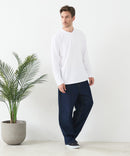 【汗染みの目立ちにくいTシャツ ZEROSTAIN/ゼロステイン】ヘンリーネック ロンT 防汚 ＵＶカット