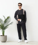 【BLUE STANDARD/ブルースタンダード】快適！スーパーストレッチ起毛イージーパンツ レギュラーストレート 暖パン イージーケア ウエストゴム UVカット