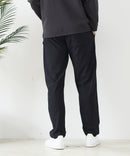 【BLUE STANDARD/ブルースタンダード】快適！スーパーストレッチ起毛イージーパンツ レギュラーストレート 暖パン イージーケア ウエストゴム UVカット