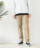 【BLUE STANDARD/ブルースタンダード】快適！スーパーストレッチ起毛イージーパンツ レギュラーストレート 暖パン イージーケア ウエストゴム UVカット