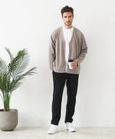 【BLUE STANDARD/ブルースタンダード】快適！スーパーストレッチ起毛イージーパンツ レギュラーストレート 暖パン イージーケア ウエストゴム UVカット