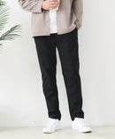 【BLUE STANDARD/ブルースタンダード】快適！スーパーストレッチ起毛イージーパンツ レギュラーストレート 暖パン イージーケア ウエストゴム UVカット