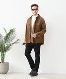 【BLUE STANDARD/ブルースタンダード】快適！スーパーストレッチ起毛パンツ レギュラーストレート 暖パン イージーケア 前開き ウエストゴム UVカット