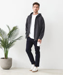 【BLUE STANDARD/ブルースタンダード】快適！スーパーストレッチ起毛パンツ レギュラーストレート 暖パン イージーケア 前開き ウエストゴム UVカット