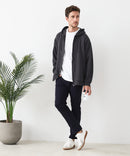 【BLUE STANDARD/ブルースタンダード】快適！スーパーストレッチ起毛パンツ レギュラーストレート 暖パン イージーケア 前開き ウエストゴム UVカット