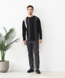 【BLUE STANDARD/ブルースタンダード】快適！スーパーストレッチ起毛パンツ レギュラーストレート 暖パン イージーケア 前開き ウエストゴム UVカット