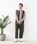 【BLUE STANDARD/ブルースタンダード】ドライリップルキリカエロンT 吸水速乾 UVカットストレッチ イージーケア さらさら快適