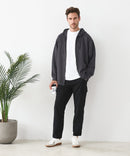 【BLUE STANDARD/ブルースタンダード】快適！スーパーストレッチ起毛カーゴパンツ 暖パン イージーケア 前開き ウエストゴム UVカット