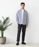 【BLUE STANDARD/ブルースタンダード】快適！スーパーストレッチ起毛カーゴパンツ 暖パン イージーケア 前開き ウエストゴム UVカット