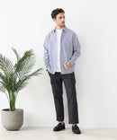 【BLUE STANDARD/ブルースタンダード】快適！スーパーストレッチ起毛カーゴパンツ 暖パン イージーケア 前開き ウエストゴム UVカット