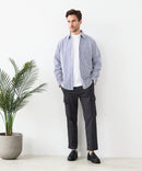 【BLUE STANDARD/ブルースタンダード】快適！スーパーストレッチ起毛カーゴパンツ 暖パン イージーケア 前開き ウエストゴム UVカット