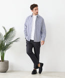 【BLUE STANDARD/ブルースタンダード】快適！スーパーストレッチ起毛カーゴパンツ 暖パン イージーケア 前開き ウエストゴム UVカット