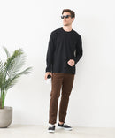 【汗染みの目立ちにくいTシャツ ZEROSTAIN/ゼロステイン】クルーネック 胸ポケットロンT 防汚 ＵＶカット