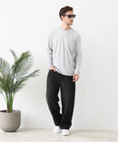 【汗染みの目立ちにくいTシャツ ZEROSTAIN/ゼロステイン】クルーネック 胸ポケットロンT 防汚 ＵＶカット