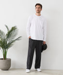 【汗染みの目立ちにくいTシャツ ZEROSTAIN/ゼロステイン】クルーネック 胸ポケットロンT 防汚 ＵＶカット