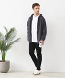 【BLUE STANDARD/ブルースタンダード】ストレッチニットコーデュロイ 裏起毛 イージーパンツ 暖パン