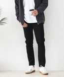 【BLUE STANDARD/ブルースタンダード】ストレッチニットコーデュロイ 裏起毛 イージーパンツ 暖パン