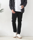 【BLUE STANDARD/ブルースタンダード】ストレッチニットコーデュロイ 裏起毛 イージーパンツ 暖パン