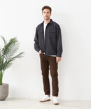 【BLUE STANDARD/ブルースタンダード】ストレッチニットコーデュロイ 裏起毛 イージーパンツ 暖パン