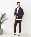 【BLUE STANDARD/ブルースタンダード】ストレッチニットコーデュロイ 裏起毛 イージーパンツ 暖パン