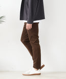 【BLUE STANDARD/ブルースタンダード】ストレッチニットコーデュロイ 裏起毛 イージーパンツ 暖パン