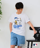 【PEANUTS×MLB】オリジナルデザイン KIDS Ｔシャツ 刺繍 130cm～160cm ユニセックス