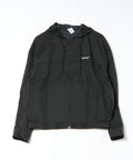 【DISCUS/ディスカス】シアーナイロンリップジップパーカー ブラック M ❘ジーンズメイト公式オンラインショップ
